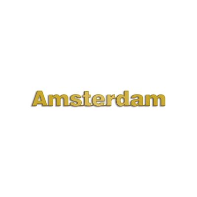 Type Amsterdam | Productie Westdecor |Aluminium goud