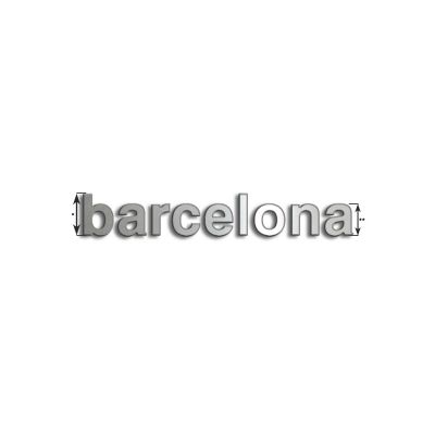 Type Barcelona | Inox 3mm