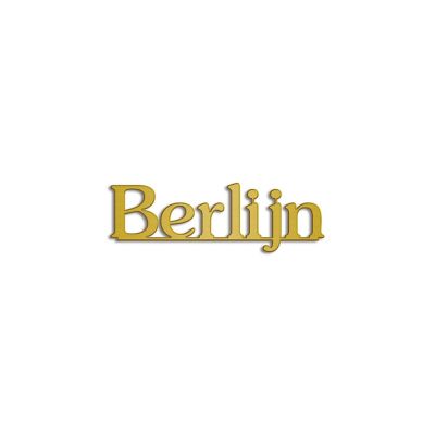 Type Berlijn | Productie Westdecor |Aluminium goud