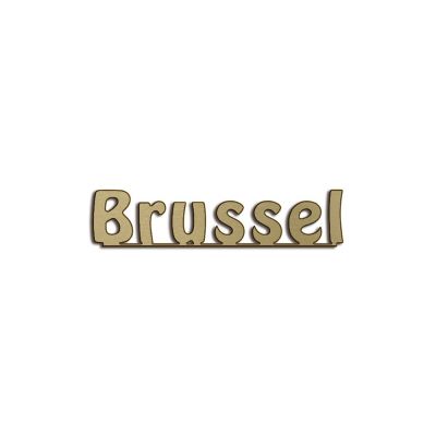 Type Brussel | Productie Westdecor | Brons - 3mm
