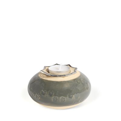 UBVFLOR-IHN-34 | Flora ihnos oval keepsake | Graniet | 12x8cm - 0,25L