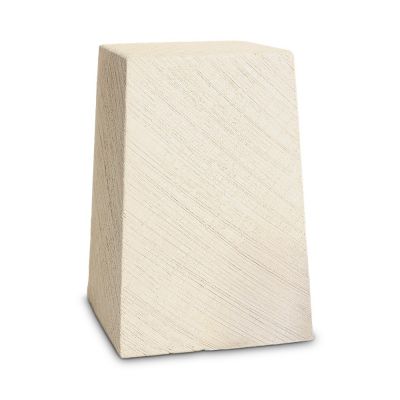 UBVTUMB-L-111 | WHITE SLIP | 22,5x15,5x13 cm - 3 l