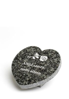 A139I | Hart + tekst | 12x12x1cm