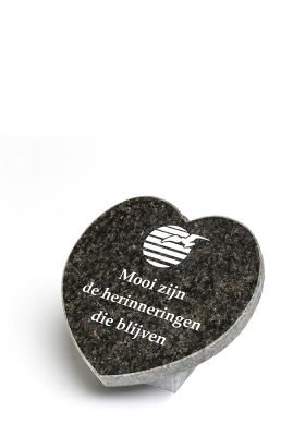 A139J | Hart + tekst | 12x12x1cm