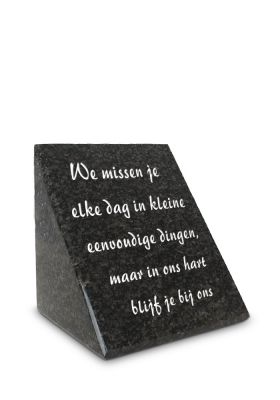 APFR4 | 10x10x14cm + Tekst