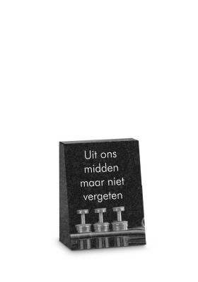 FBMUML | Marlin + Tekst + Lasertekening | 13x17x3/7cm
