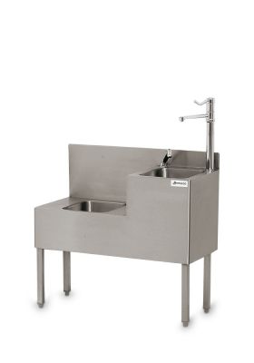 HY60111 | Was- en draineertafel Basic in inox