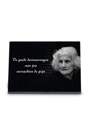 J1520LP | Marlin + Tekst + Laserfoto persoon | 15x20cm