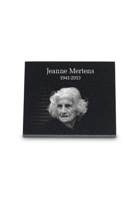 J2535LP | Marlin + Tekst + Laserfoto persoon | 25x35cm