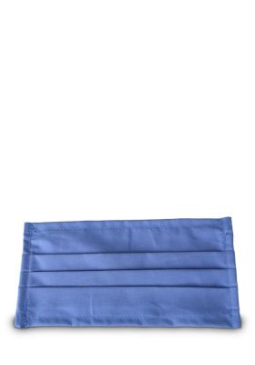 MMASKER_KATOEN_3ELA_BLAUW | 100% katoen - Blauw - per 10