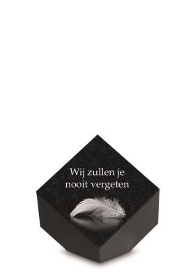 PFR3L | Marlin + Tekst + Lasertekening | 9x9x9cm