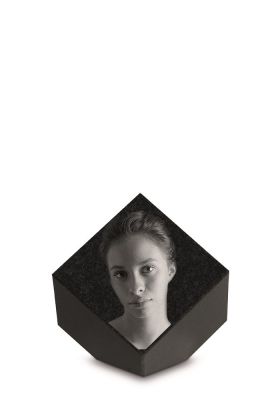 PFR3LP | Marlin + Tekst + Laserfoto persoon | 9x9x9cm