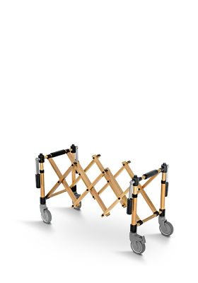 SPZC00802A - Foldable mortuary trolley - Alu bronze