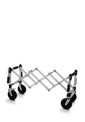SPZC00803A - Foldable mortuary trolley - Alu silver