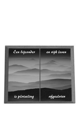 T2535LV | Marlin + Laserfoto op volledige oppervlakte | 25x35cm