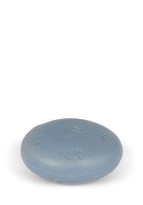 UBVVOT-MN-IHN-115 | Blauw Slib Cat/Dog Keepsake | 6x3cm - 0,15L