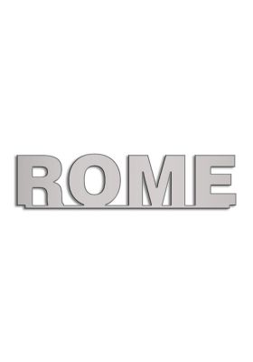 Type Rome | 5mm Alu zilver