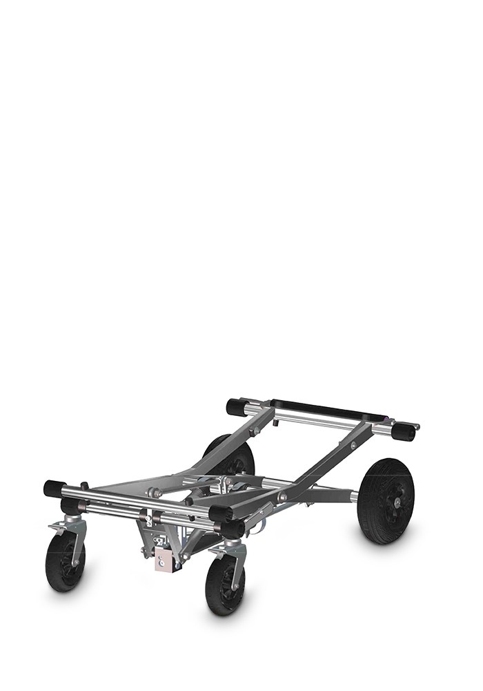 ZC30000C | Jack-E | 2 vaste wielen / 2 draaiende wielen